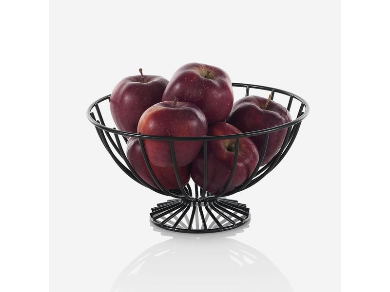  Corbeille à fruits en métal au design moderne lois  - Conforama C
