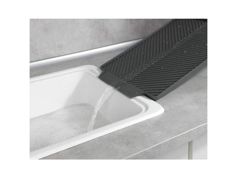  Mat de filtre à eau en silicone pavé de vidange de pavé à haute température bol à haute température bol et vaisselle des fruits et légumes antidérapan  - Conforama C
