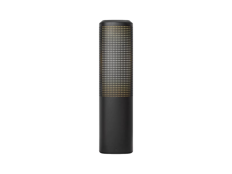  Potelet sidara 45 aluminium seaside noir , h. 45 - ip54 - e27 nordlux extérieur 2618448203 - Conforama C
