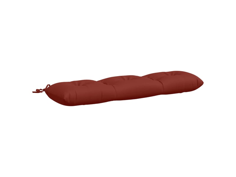  Coussin de banc, coussin d'assise, coussin de canapé vianen 100 % polyester rouge 110 x 30 x 12 cm cf53984  - Conforama A