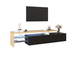 Meuble tv coloris bicolore 197.5 cm MODENVIE  