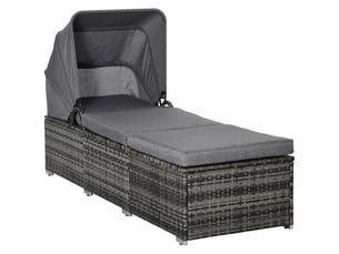 Fauteuil relax électrique RAELUNYI Cuir / Tissu noir