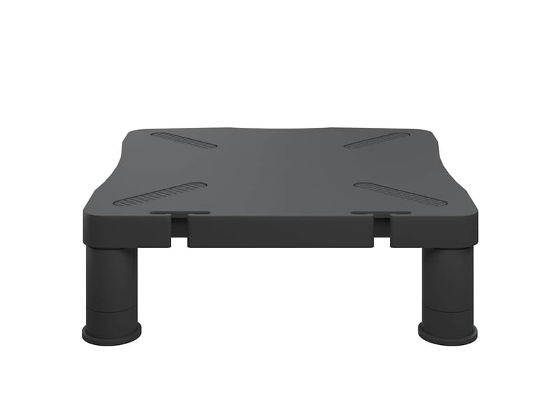  Support de moniteur, écran pc bureau noir 33,5x34x10,5 cm  - Conforama C