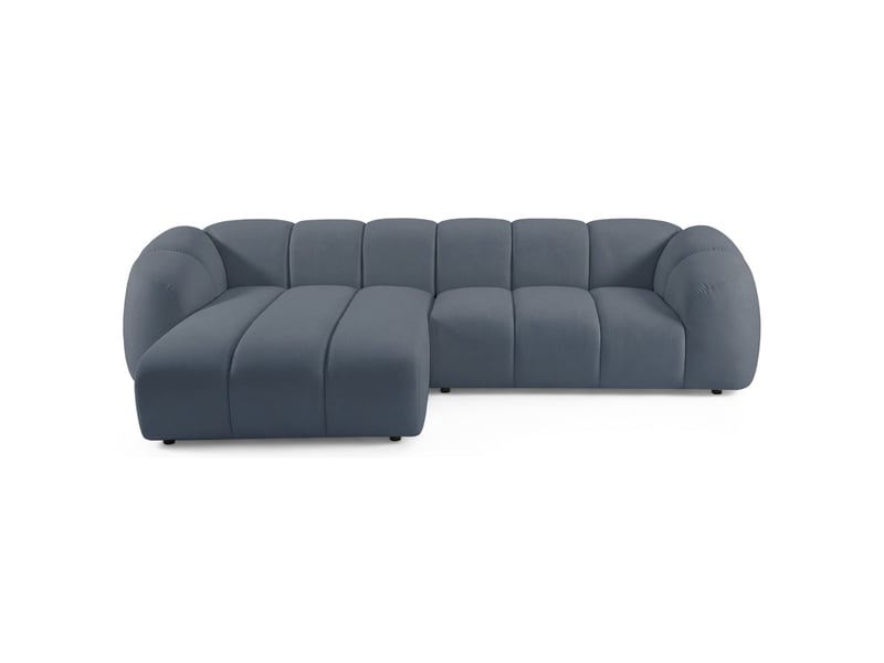 Selsey millma - canapé d'angle - 300 cm - velours bleu clair Millma - Conforama D