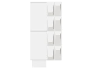 Buffet 4 porte(s)   <strong>MODFU</strong> <strong></strong> - 60.5 cm coloris blanc 