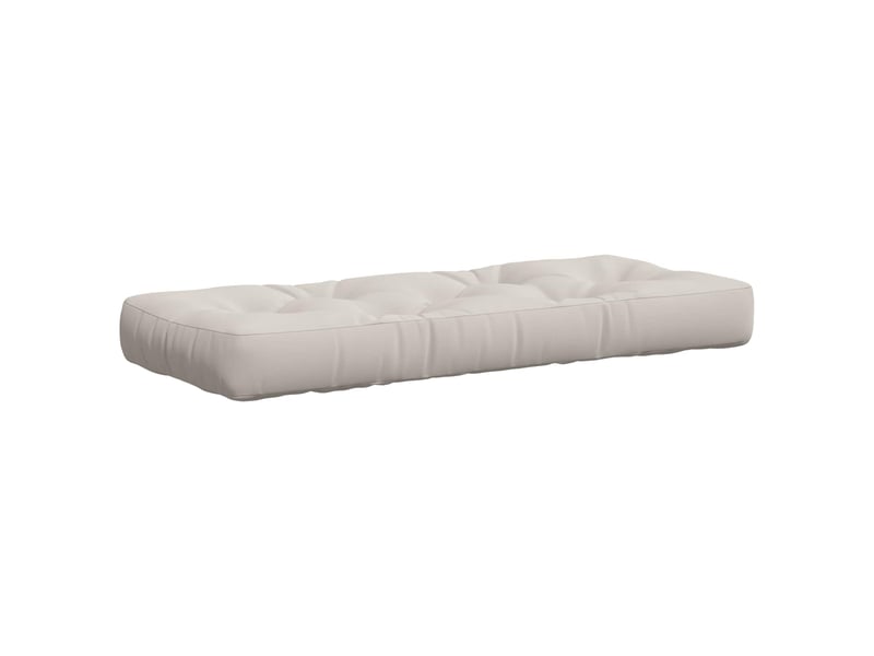  Coussin de siège en palette, coussin d'assise vianen 100 % polyester blanc cf55870  - Conforama B