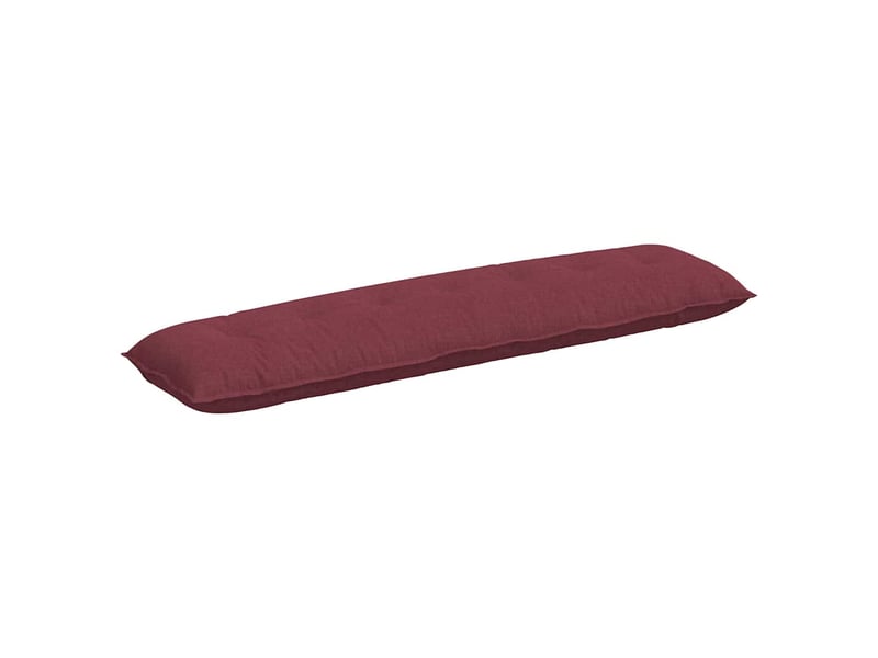  Coussin de dos, coussin de dossier bordeaux 200 x 19 x 50 cm tissu cf54593  - Conforama A