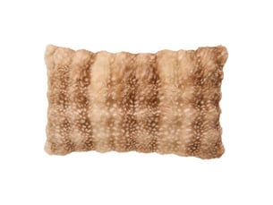 Coussin zephy rectangulaire 50x80cm marron