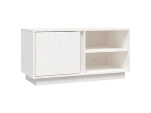 Meuble tv coloris blanc 80 cm <strong></strong>  <strong></strong>