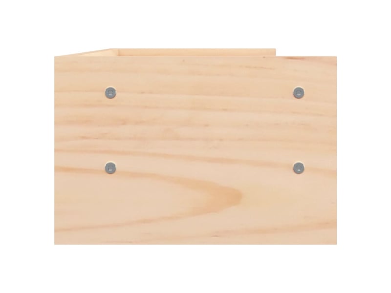  Support pour moniteur 50 x 24 x 16 cm bois de pin solide 02_0004463  - Conforama C