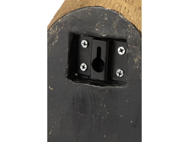  Suspension murale tête de cerf aurel 103cm doré  - Conforama C