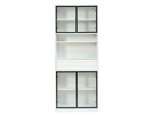 Vitrine coloris blanc <strong>PANGIVO</strong> <strong>N625P489007008W-2</strong> - x