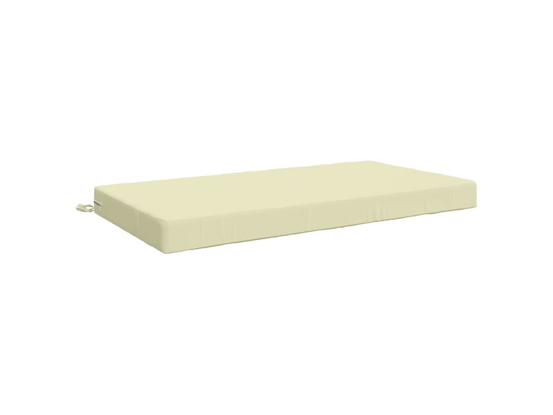 Coussin d'assise, coussin pour chaisecanapé soest 100 % polyester crème 120 x 60 x 10 cm cf51419 - Conforama A