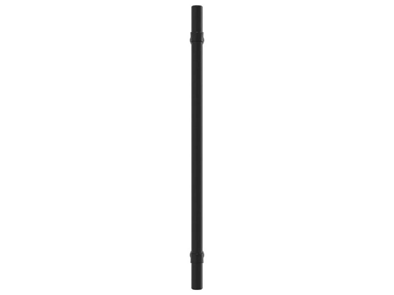  Tirant de placard vidaxl, 224 mm, noir.  - Conforama E