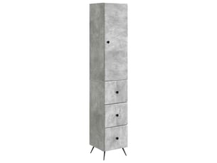Armoire <strong></strong> <strong></strong> coloris gris largeur 34.5 cm