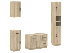 Ensemble de 4 pièces d'armoires de salle de bain hoorn cf63263