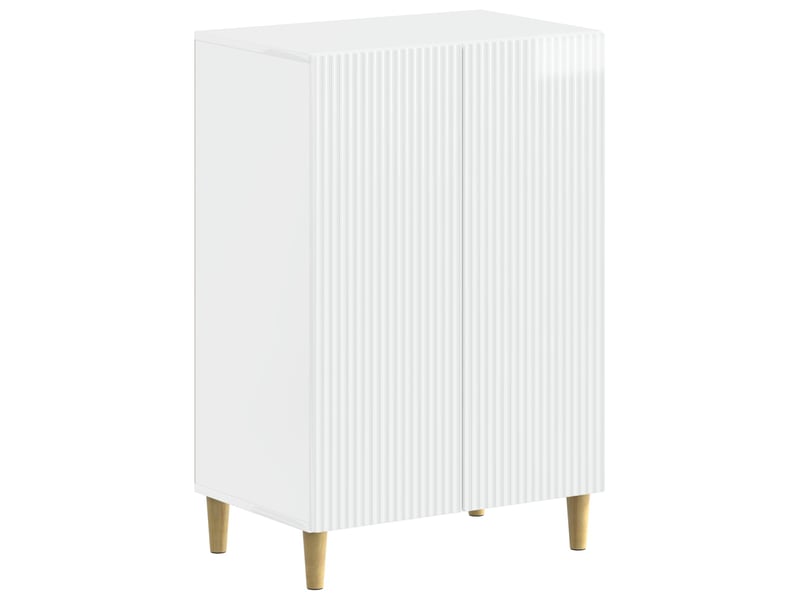  Meuble à chaussure, cabinet à chaussures arnhem 59,5x39,5x90 cm blanc brillant  - Conforama A