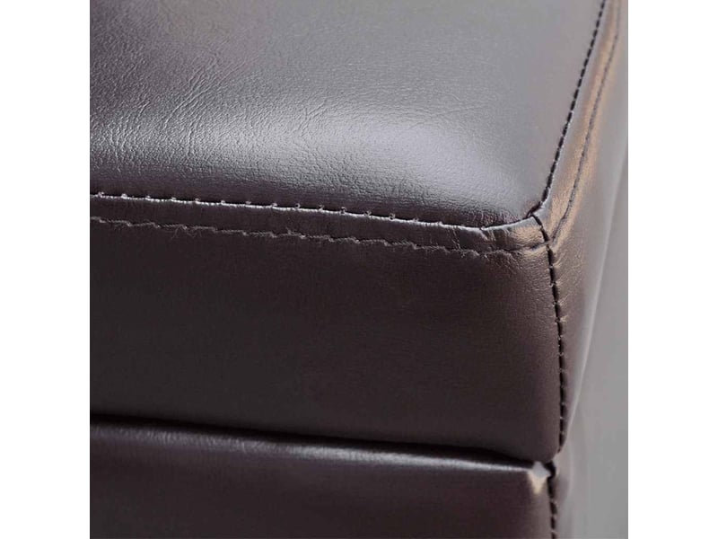  Banc d'entrée, banc interieur long de rangement bois marron  - Conforama E