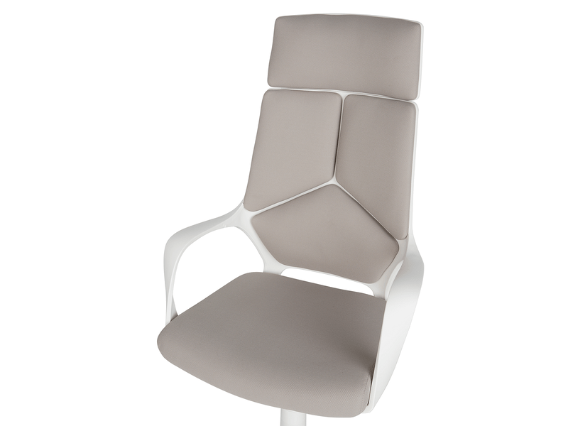  Chaise de bureau delight taupe  - Conforama E