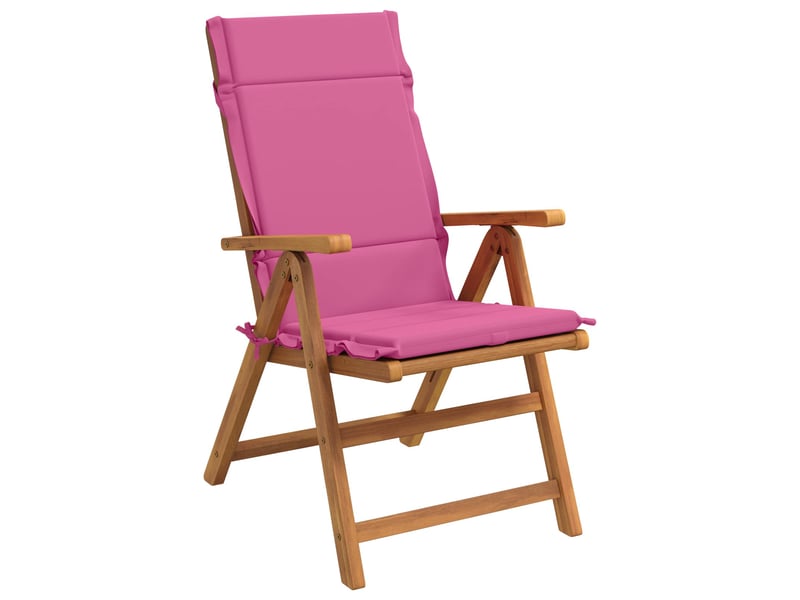 Lot de 2 coussins de chaise à dossier haut gemert rose cf59279 - Conforama C