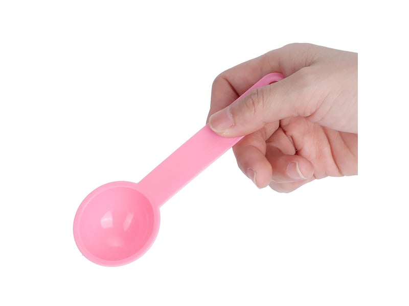  Kit de cuillère à mesurer et tasse à faire soi-même pour la cuisine et la maison avec balances, outils de cuisson, accessoire rose  - Conforama C