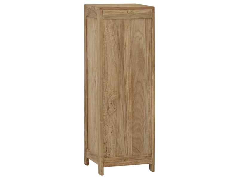  Commode chambre adulte, armoire à tiroirs 30x30x90 cm bois massif de teck  - Conforama D