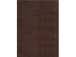 Tapis cosy lavable moelleux élégant uni, marron, 200 x 280 cm