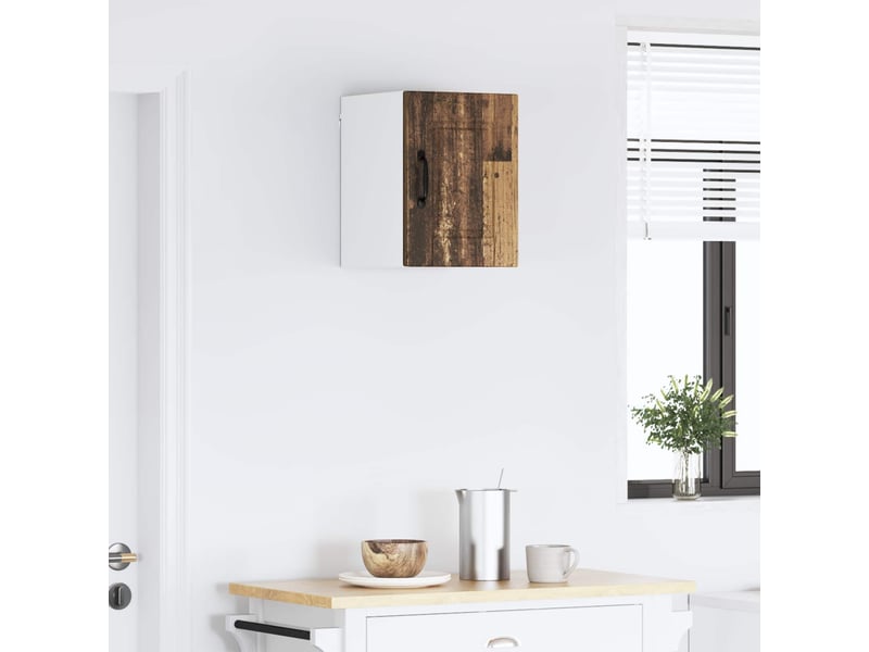  Meuble mural de cuisine, armoire de cuisine bois ancien 30x31x40cm  - Conforama D