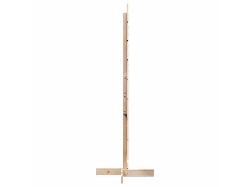  Arbre de noël, sapin de noël en bois pour décoration 150 cm bois massif de pin  - Conforama D