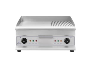 Plancha grill électrique nervurée double 60 cm 6 400 watts 14_0002861