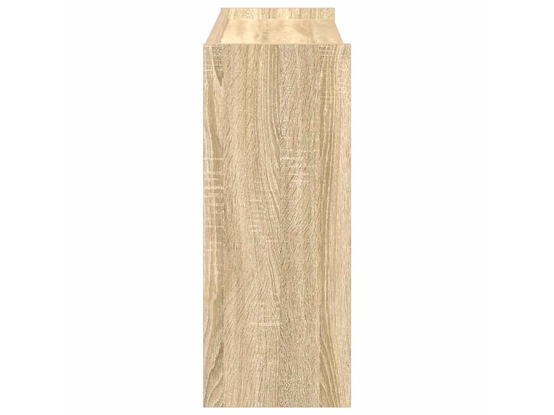  Meuble à chaussures, étagère à chaussures chêne sonoma 80x25x62 cm bois d'ingénierie  - Conforama E