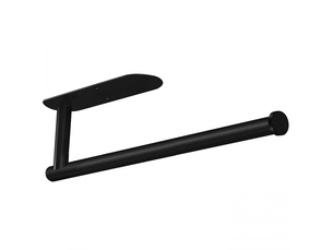 Porte papier toilette, porte-mouchoirs en acier inoxydable, porte-serviettes porte rouleau auto-adhésif ou perçable,noir