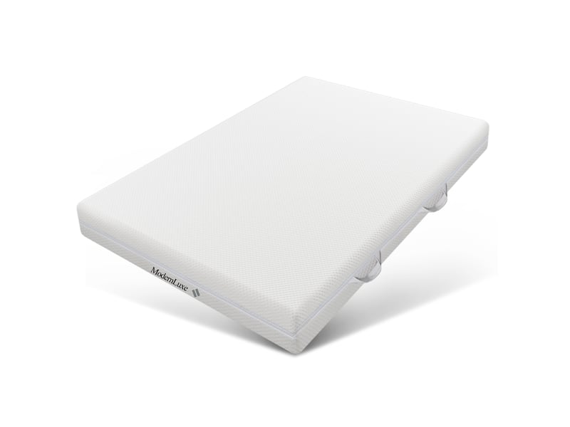  Mousse froide 180x200x20 cm, 7 zones, h2 et h3, blanc  - Conforama A