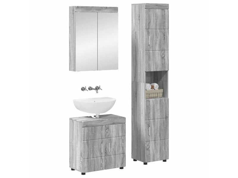  Ensemble de mobilier de salle de bain tulum 3 pièces cf64723  - Conforama A