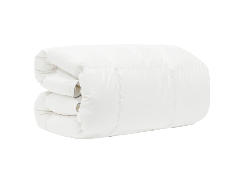  Couette - duvet fulda 155 x 220 cm 4 saisons 210 gsm blanc  - Conforama D