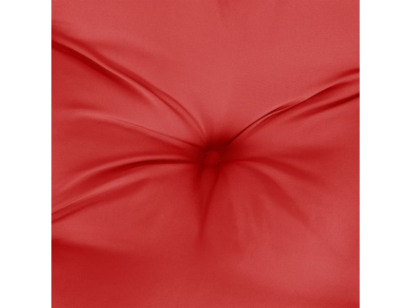  Coussin de banc de jardin, coussin d'assise rouge 100x50x7 cm tissu oxford cf52796  - Conforama E