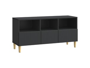Meuble tv coloris noir 102 cm <strong></strong>  <strong></strong>