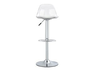 tabouret de bar assise réglable en hauteur <strong>HAUSS SPOLE</strong> - bicolore hauteur d'assise 60.4 cm vendu Par paire