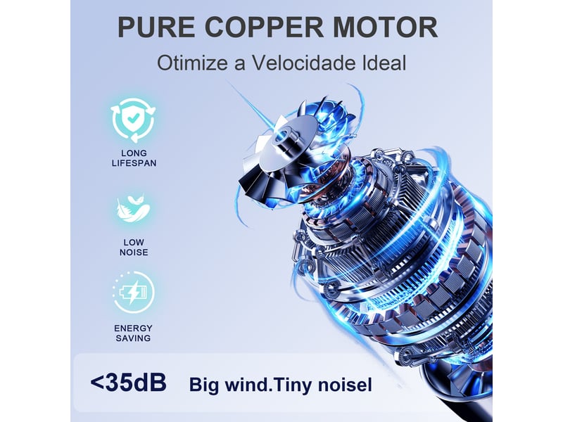 Ventilateur de plafond 132 cm éclairage led 3 couleurs dimmable 5 pales bois massif noyer et noir 6 vitesses télécommande silencieux - Conforama D