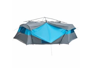 Tente intérieure 8 personne bleu taffetas