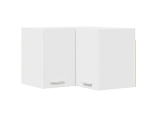 Meuble de rangement cuisine, armoire suspendue blanc 57x57x40cm bois d'ingénierie