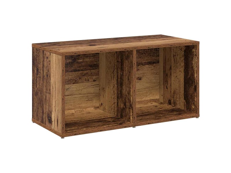  Ensemble meuble tv - banc tv - meuble de rangement 4 pcs bois ancien bois d'ingénierie  - Conforama E