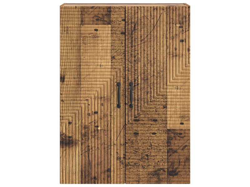  Armoire murale salon bois ancien 66x34,5x90cm bois d'ingénierie shl3865  - Conforama D
