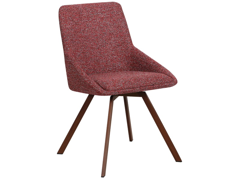  Selsey yanii - chaise pivotante - 50 cm - bouclé bordeaux Yanii - Conforama C