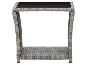 Table basse rectangulaire coloris gris  