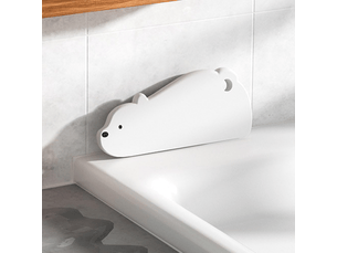 Grattoir de comptoir en silicone, grattoir flexible pour cuvette, grattoir à pour le nettoyage des vitres de salle de bain, pour cuisine, éviers