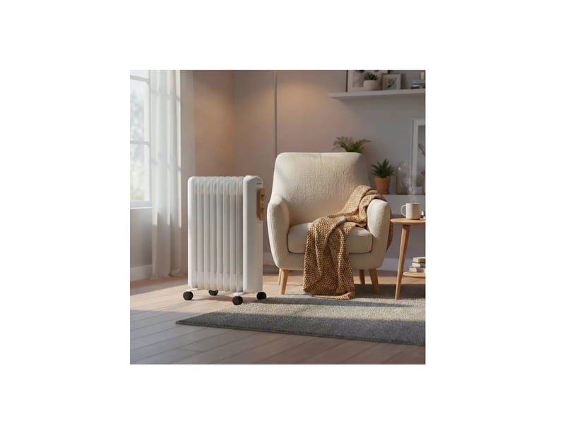  Supra - radiateur à bain d'huile 1500w blanc  orion1500 - orion 1500 ORION1500 - Conforama E