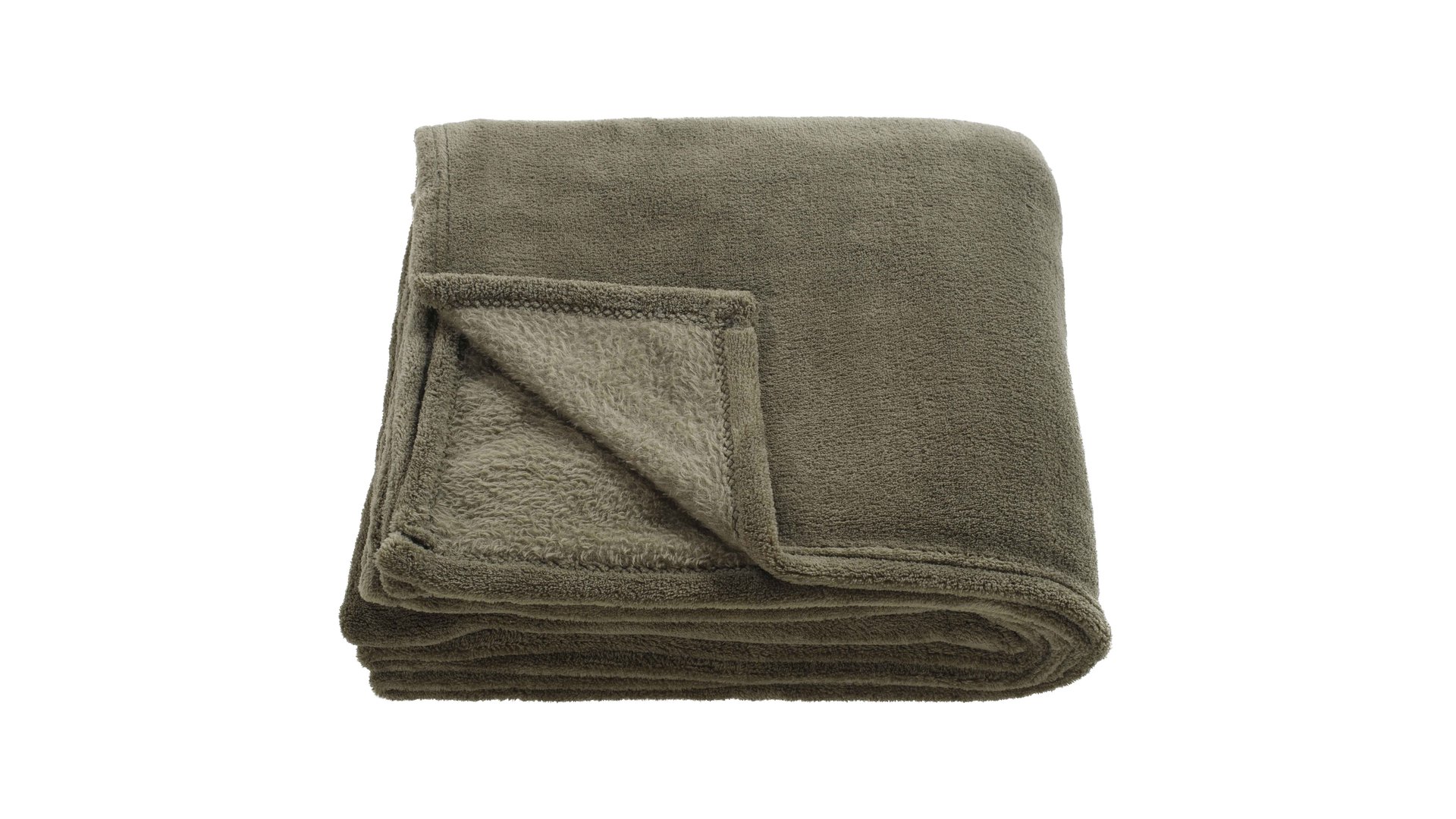 CONFORAMA Plaid 125x150 cm LILOU coloris vert