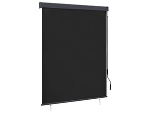 Store enrouleur, store roulant d'extérieur 140 x 250 cm anthracite cf47320