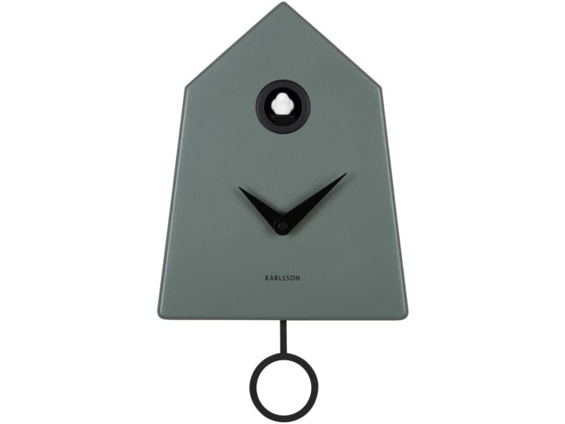  Horloge murale grafico cuckoo vert jungle  - Conforama C